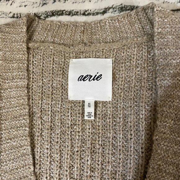 NEW Aerie Wide Rib Oversized Cardigan XL - Picture 10 of 13